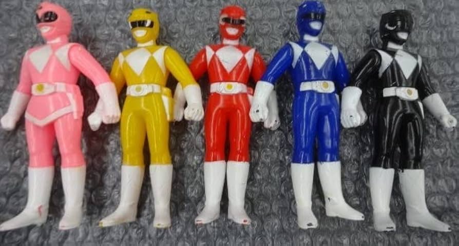 Amazon.co.jp: 当時物 1992 ミニソフビ 約12cm 恐竜戦隊